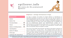 Desktop Screenshot of epilierer.info